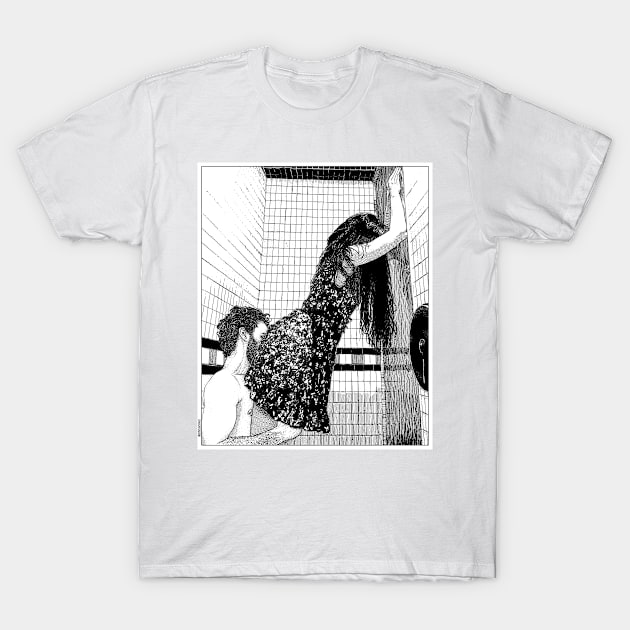 asc 522_La belle majorquine I (Roser Amills I) T-Shirt by apolloniasaintclair